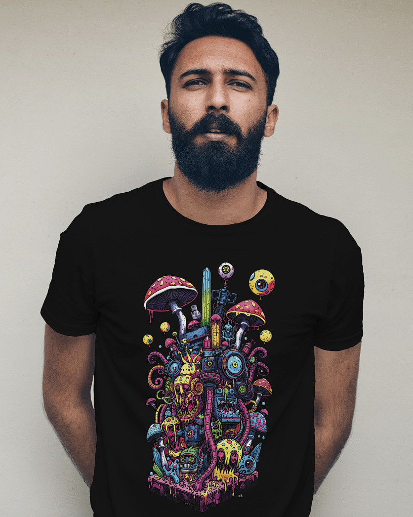 PSYCORE 009 — “Alien Spill” Unisex Regular fit