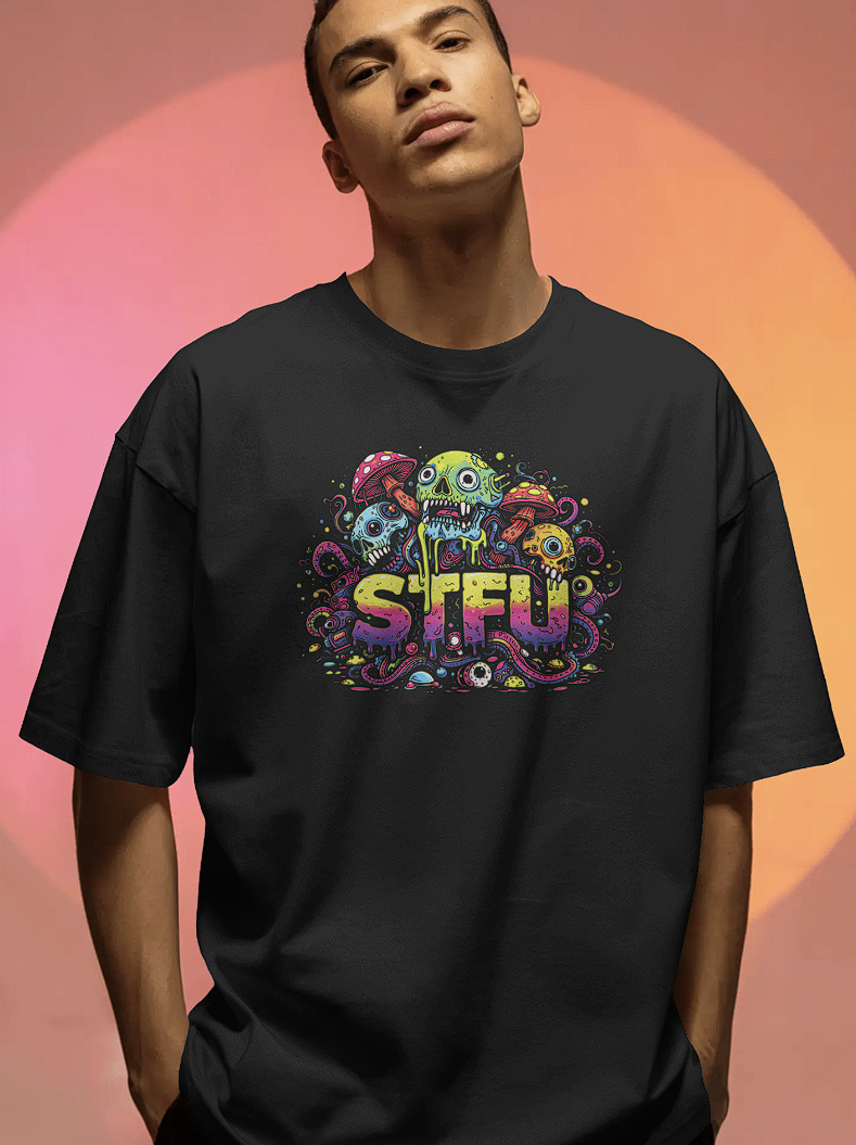 PSYCORE 013 - SKULLFLOW: VOID EDITION Oversized T-Shirt