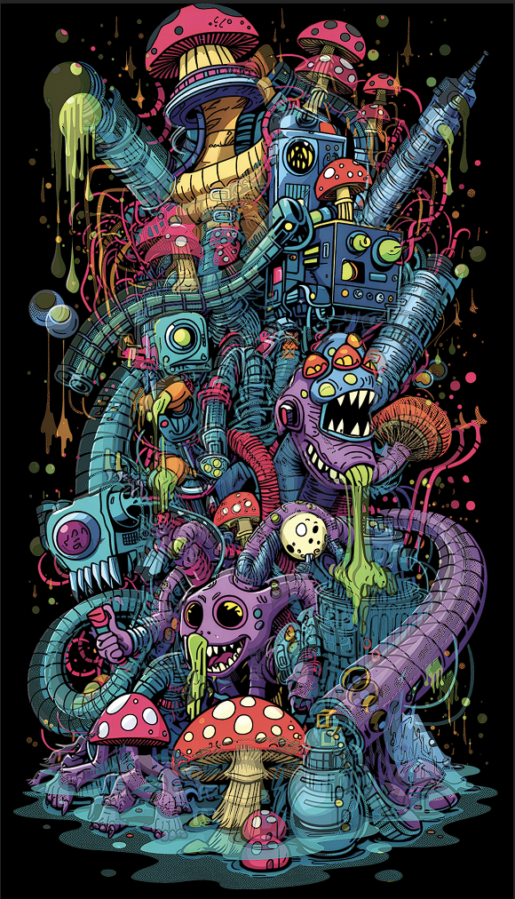 PSYCORE 011 — “Trip Feactor”  Unisex