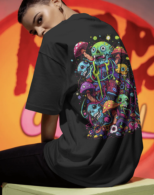 PSYCORE 013 - SKULLFLOW: VOID EDITION Oversized T-Shirt